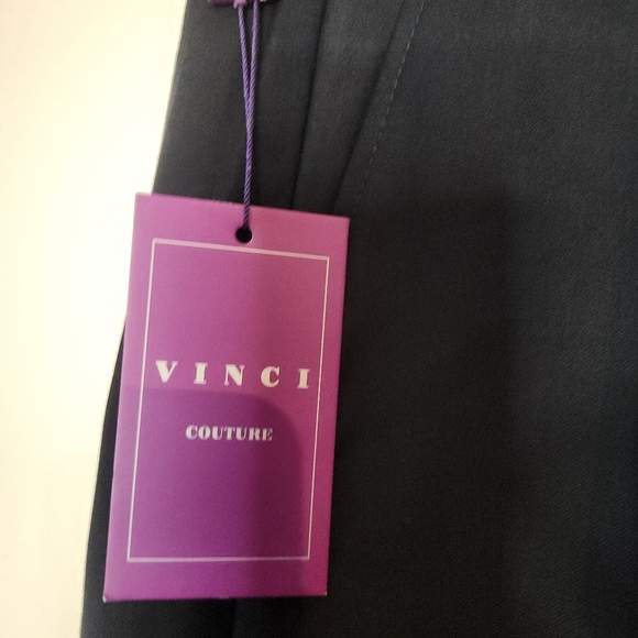 Vinci Navy Blue Men's Dress Pants 32W - Picture 3 of 6